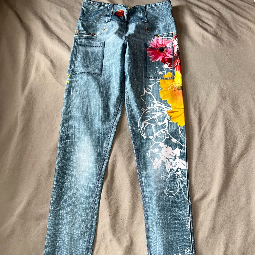 INKnBURN Wildflower Tights